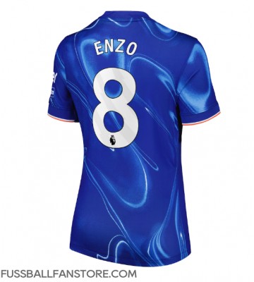 Chelsea Enzo Fernandez #8 Replik Heimtrikot Damen 2024-25 Kurzarm